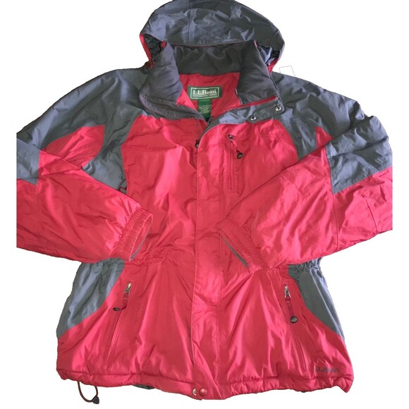 Men's  LL BEAN  Primaloft Insulated Hooded  Ski/Snowboard Jacket - Large - Picture 1 of 11